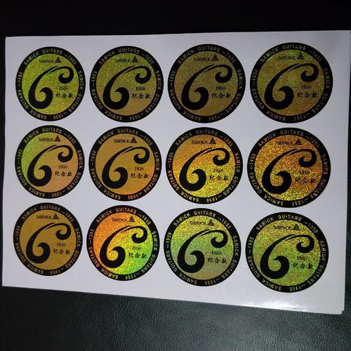 透明pvc不干膠貼紙定制圖片